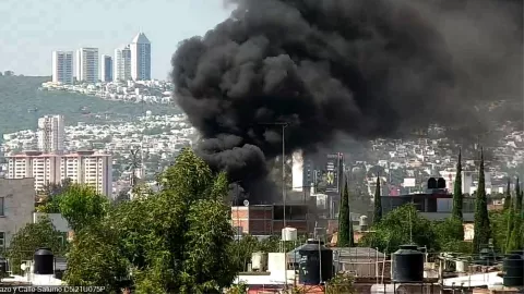 Incendio de peletería