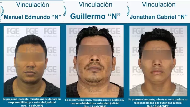 Vinculan a proceso a tres hombres por el delito de homicidio en Solidaridad
