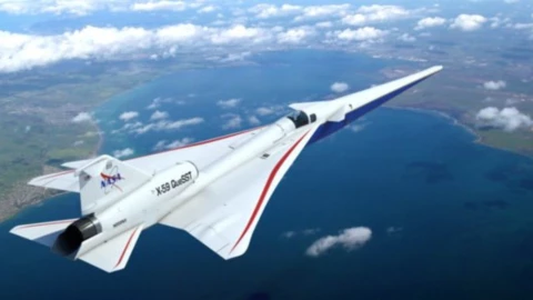NASA avión supersónico