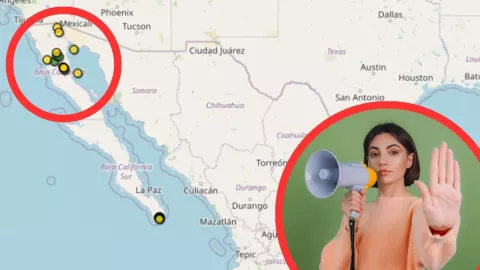 Alta actividad sísmica en la región fronteriza: Sismos recientes en Baja California y estados vecinos