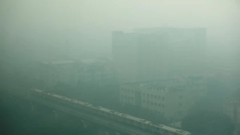 Nueva Delhi aire tóxico