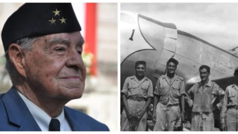 murió piloto Escuadrón 201