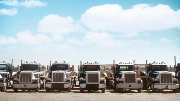 Megabloqueo de transportistas en Edomex