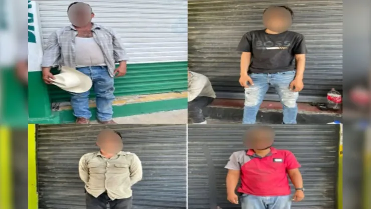 Detienen a cuatro hombres por robo a comercio en Villa Unión, Mazatlán.jpg