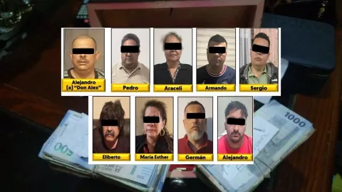 Capturan a 9 narcos independientes que traficaban en México, EU, Australia y Europa