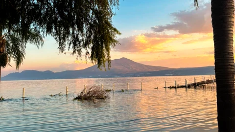 ¡Completamente histórico! De esta manera cierra 2025 el nivel del Lago de Chapala, ¿el mejor en años?