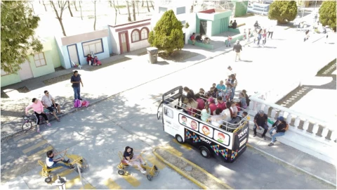 ¡Es bellísima! Este es el horario de la mini ciudad en el Parque Héroes de Aguascalientes