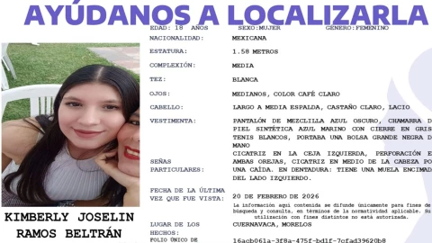 Kimberly Joselín Ramos hallazgo cuerpo hoy
