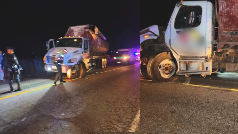 Choque de tráiler en Jiquipilas