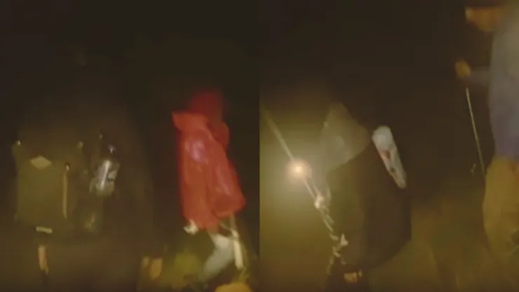 8 personas fueron rescatadas en el Ajusco