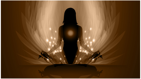 ritual de meditación