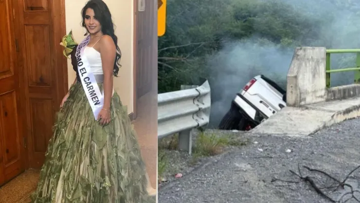 ¡Tragedia!! Reina de belleza mexicana muere tras fatal accidente automovilístico en Nuevo Léon