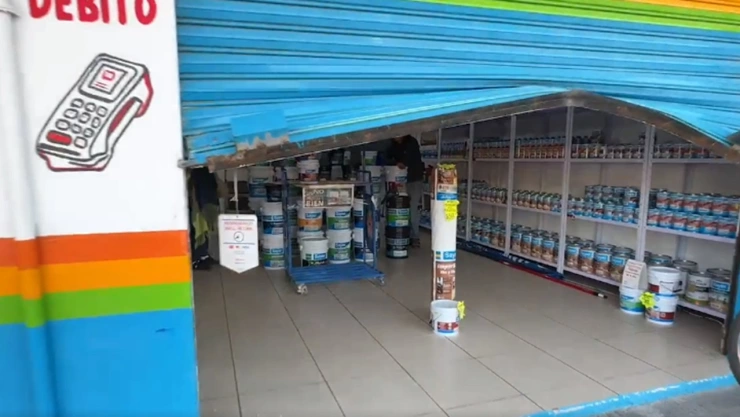 robo a tienda de pinturas en Cuautlancingo