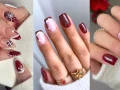 39 ideas de uñas rojas para Navidad