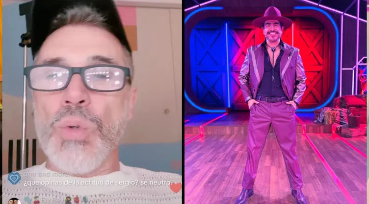 Sergio Mayer reconoce la frialdad de Sergio Mayer Mori en La Granja VIP.