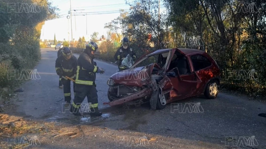 accidente autopista México - Puebla