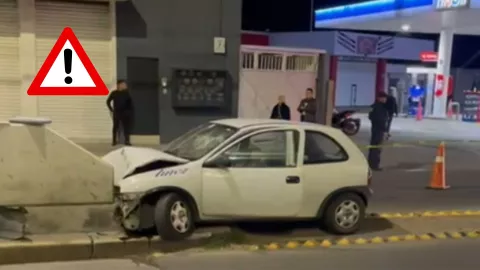 Muere un hombre tras fuerte accidente en Aguascalientes durante la madrugada del 17 de enero; así ocurrió el choque