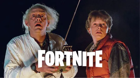¿Fortnite x Volver al Futuro Todo lo que se sabe sobre la posible colaboración