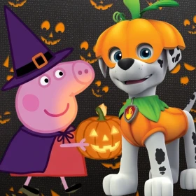 4 capítulos de Paw Patrol y Peppa Pig con temática de Halloween para que tus hijos celebren sin tener miedo