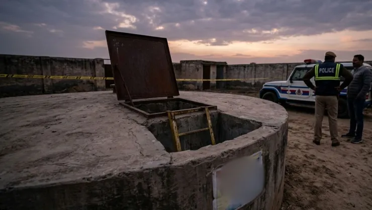 VIDEO: Así madre envenenó a sus hijos en antes acabar en un tanque de agua en India
