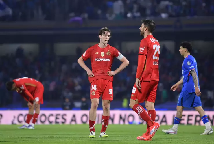 El Toluca cae ante Cruz Azul en Ciudad Universitaria.
