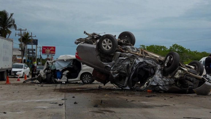 Bebé de 6 meses y un niño PIERDEN LA VIDA en mortal accidente; así ocurrió la tragedia