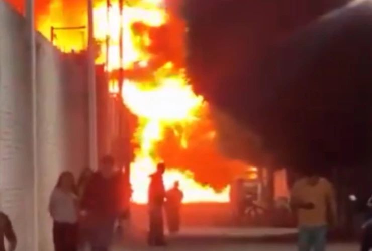 explosión en Villagrán, Guanajuato