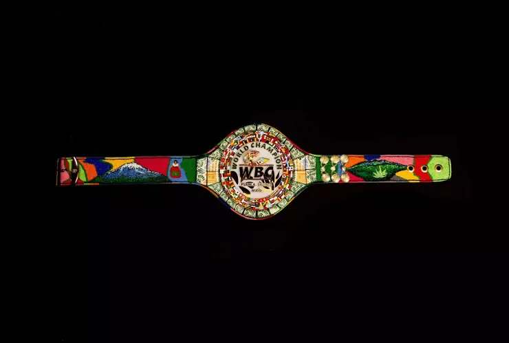 Cinturon conmemorativo 5 de Mayo