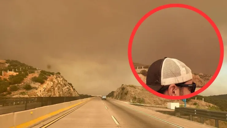 Incendios en Tecate cubren La Rumorosa y Mexicali de humo