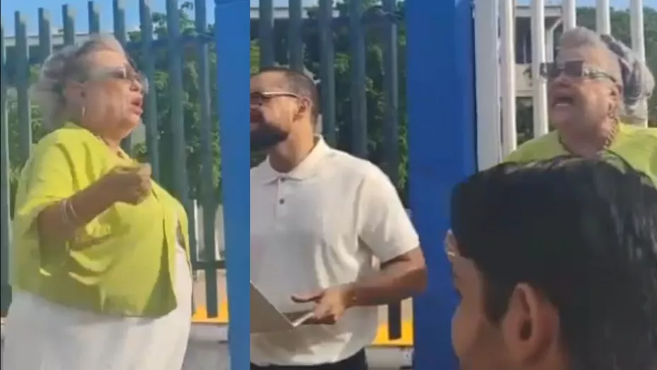 Maestra de la UAS irrumpe clases en la calle