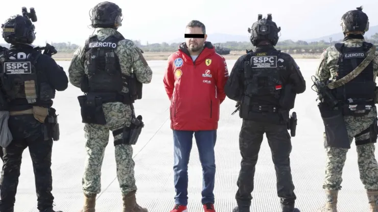 Foto del presidente municipal de Tequila, Diego Rivera, detenido el 5 de febrero de 2026.