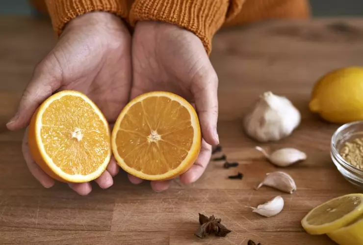 Beneficios de la cascara de naranjas