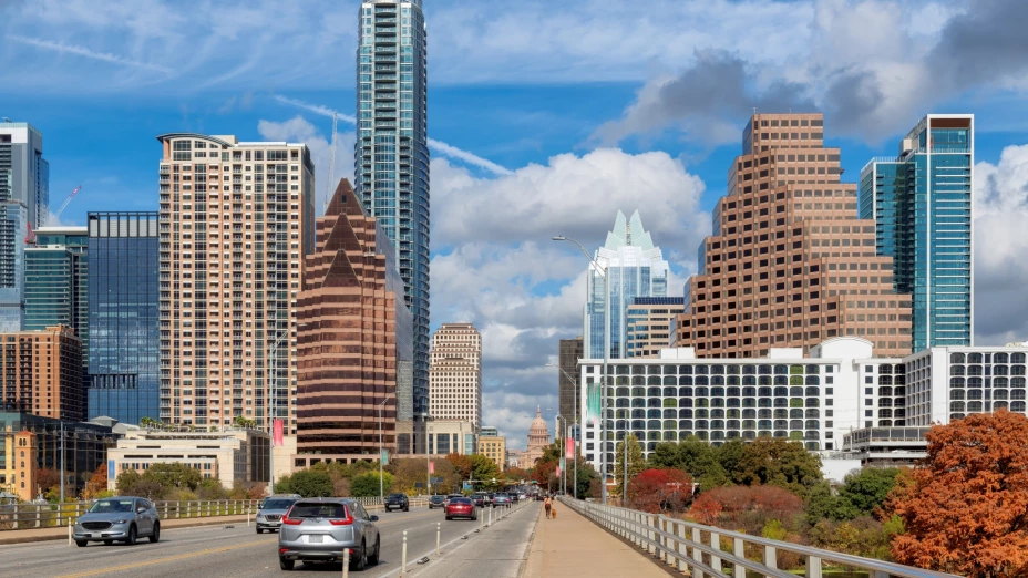 Autos en carretera de Austin, Texas