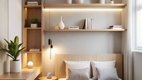 43 ideas para decorar un cuarto pequeño con poco dinero: te quedará de lujo