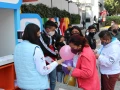Pocoyo y sus amigos en el gran contenedor del #JuguetónAzteca
