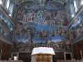 La Capilla Sixtina y el cónclave de la Iglesia católica.