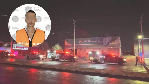 Vinculan a proceso a hombre que robó 18 mil pesos e incendió tienda de autoservicio en Mirador de las Culturas, Aguascalientes