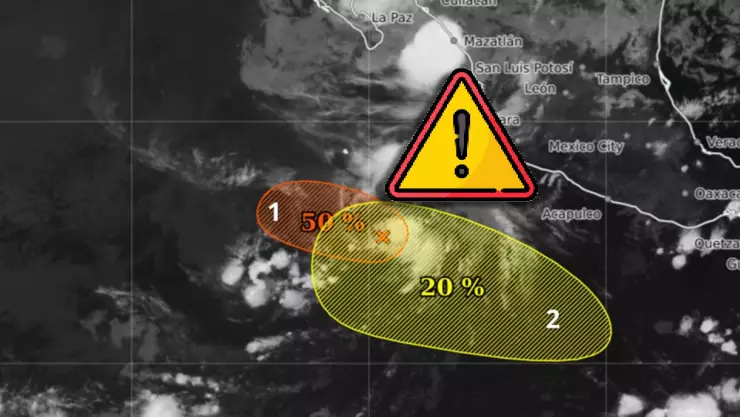Temporada de huracanes 2025: Ciclón tropical ‘Gil’ a días de formarse y nueva zona de baja presión amenaza a México