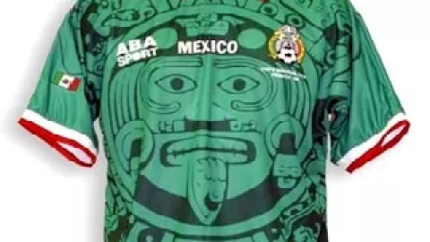 Playera México Francia 1998