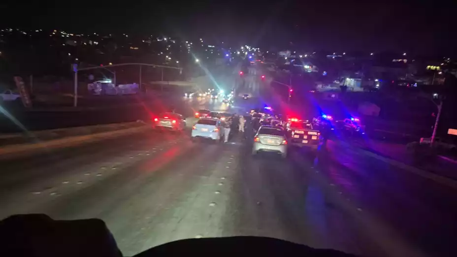 Choque en bulevar Casa Blanca de Tijuana