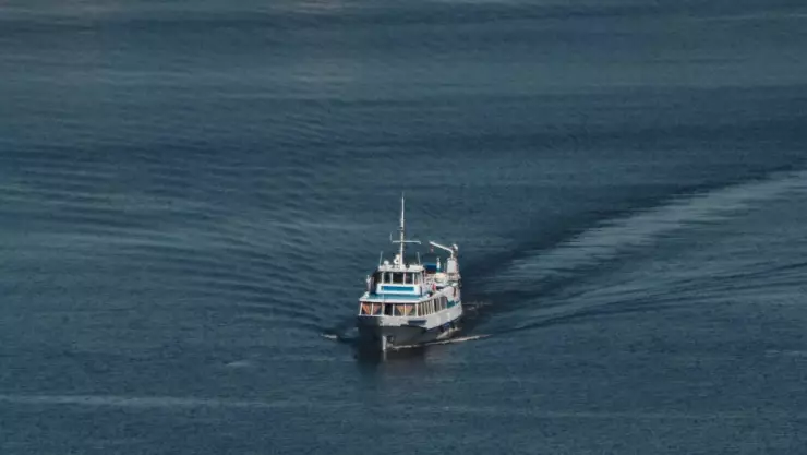 Madre salta de ferry con su hijo; investigan posible homicidio