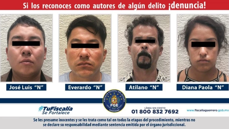 Elementos investigados por secuestro