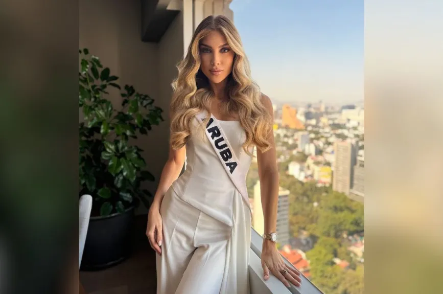 Anouk Eman, Miss Aruba, se siente horada por representar a su país.