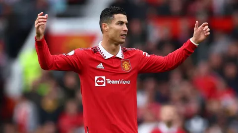 Cristiano Ronaldo con el Manchester United