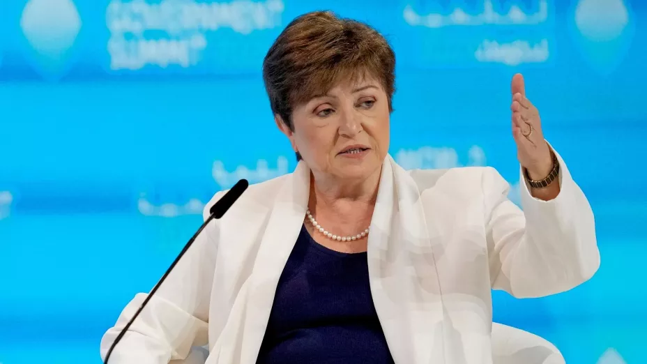 FMI Kristalina Georgieva directora gerente del FMI Cumbre Mundial de Gobiernos en Dubái 29 de marzo de 2022 AP Foto Ebrahim Noroozi.jpg