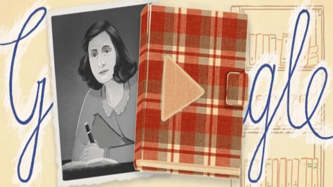 Ana Frank diario Google doodle