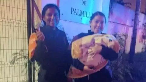 BEBÉ ABANDONADA EN SOLIDARIDAD ES RECUPERADA POR FAMILIARES