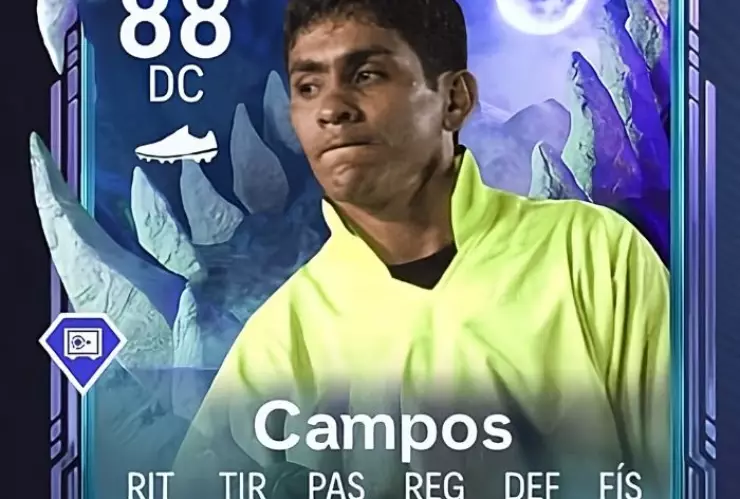 Carta de delantero de Jorge Campos en Ultimate Team EA FC 26