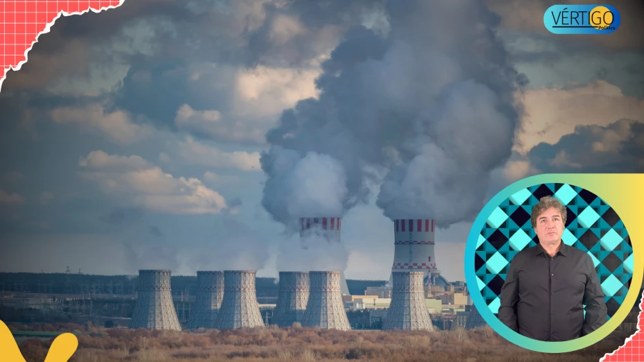 Planta nuclear en operación