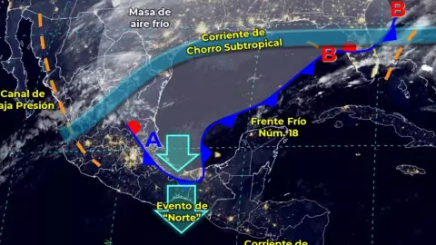 Clima 21 de diciembre: Frente Frío en Quintana Roo provocará lluvias